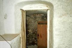 Ein Blick in das ehemalige Milchhaus (2022 abgerissen).