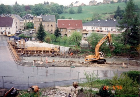 22. Mai 1996. Die Brücke ist abgerissen.
