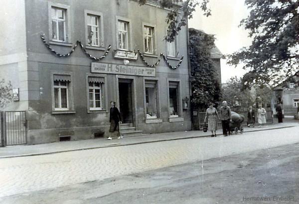 Lebensmittel Heinrich Steiniger Einsiedel 1955