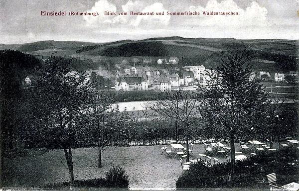 Rothenburg von Waldesrauschen aus