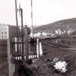 Bahnübergang Schrebergartenweg Einsiedel Ende der 1930er Jahre