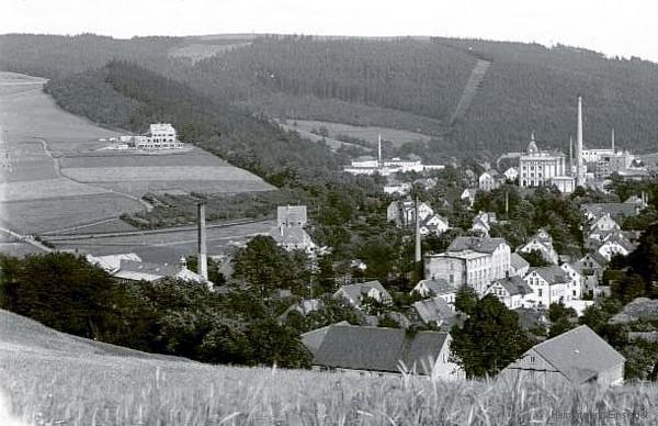 1908 mit Etablissement "Waldesrauschen" im Bau.