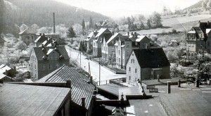Brauhausstraße Einsiedel in den 1950er Jahren