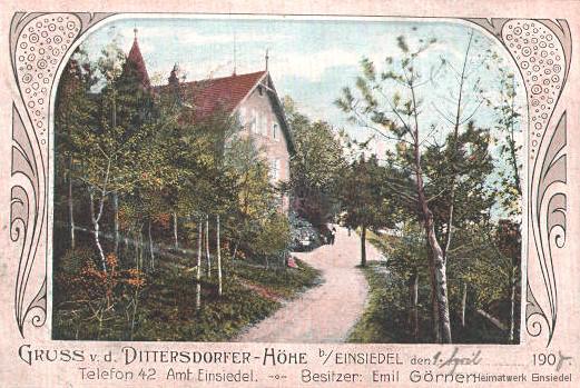 Gruß von der Dittersdorfer Höhe