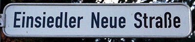 Einsiedler Neue Straße