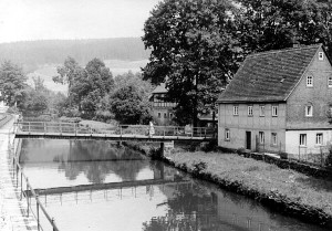 Steg an der Lindenstraße in Einsiedel