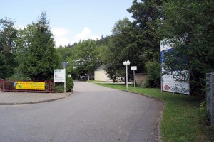 Die vormalige Waldstraße am 12.08.14