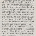 FP-Artikel Fotografieren von Polizisten