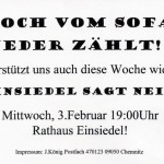 Demo Einsiedel 03.02.2016 Flyer