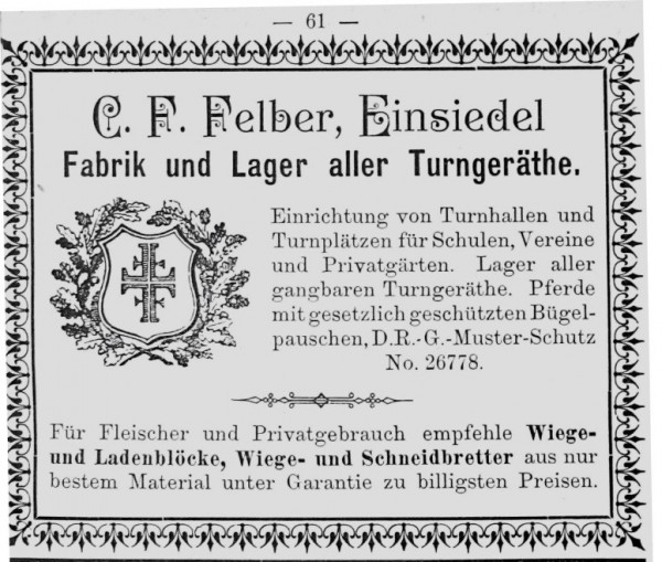 Felberwerbung 1897