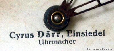 Ziffernblatt Detail