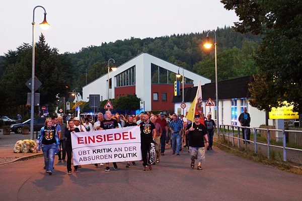 Schweigemarsch Einsiedel 07.09.16