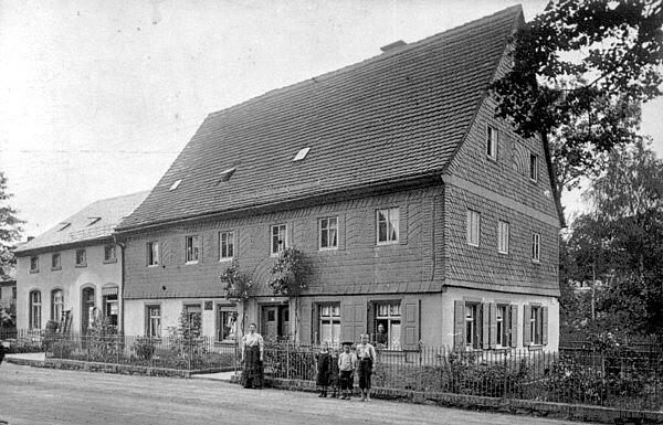 Hauptstraße 91 und 91a um 1910