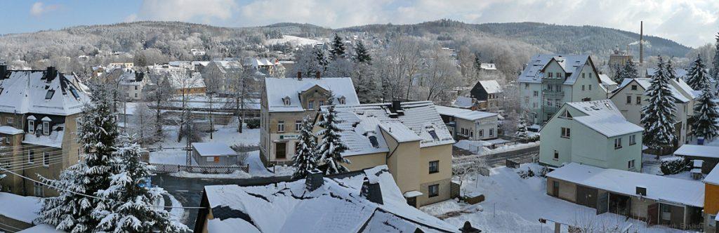 Dachfensterpanorama aus Berbisdorfer Straße 3 Winter 2006