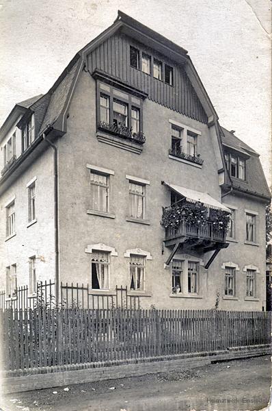 Berbisdorfer Straße 3 in Einsiedel etwa um 1920.