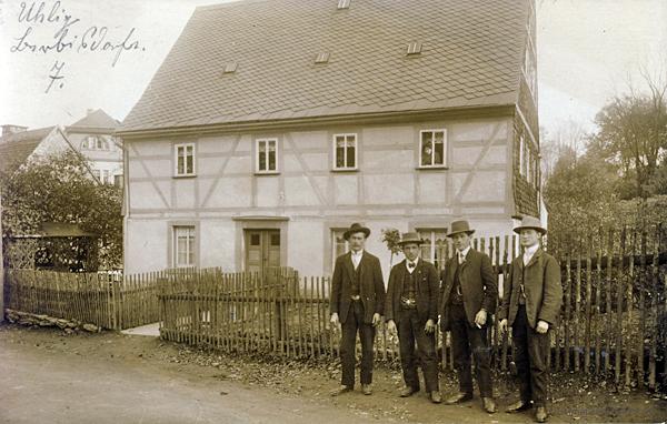 Berbisdorfer Straße 7 mit italienischen Gastarbeitern