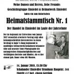 Heimatstammtisch Einsiedel 14.01.18