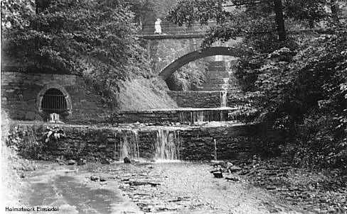 Kaskadenbrücke, wohl die 1960er Jahre