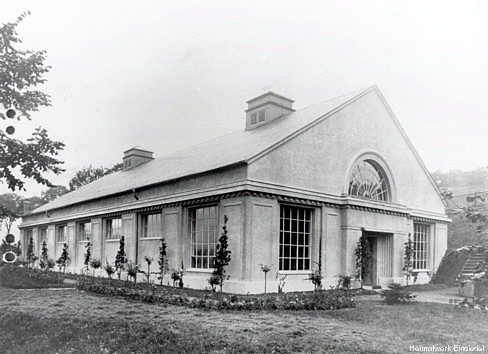 Erste Filterhalle in Einsiedel