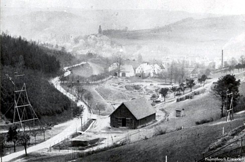 Altenhainer Allee vor dem Talsperrenbau