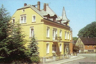 Café zur Talsperre Einsiedel in den 1980er Jahren
