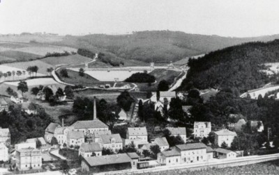 Einsiedler Bahnhof zwischen 1894 und 1899