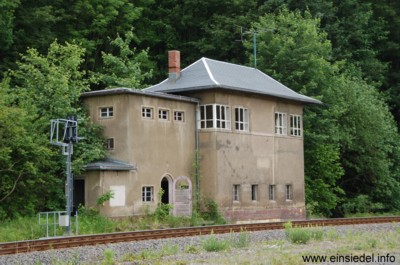 Stellwerk 1 in Einsiedel am 05.06.2006