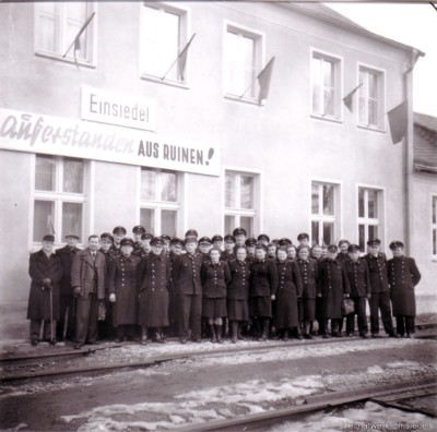 Bahnhof Einsiedel - Auferstanden aus Ruinen