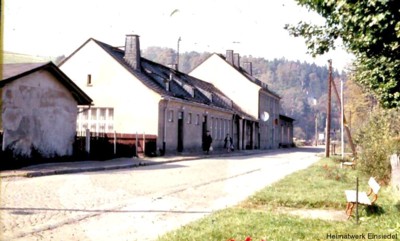 Bahnhof Einsiedel um 1960