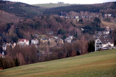 Blick vom Rupfberg aus am 27.12.2009