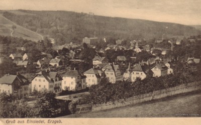 Postkarte postalisch gelaufen am 29.05.1927