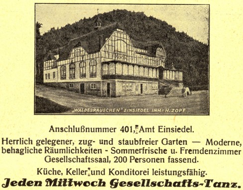 Werbeanzeige 1931