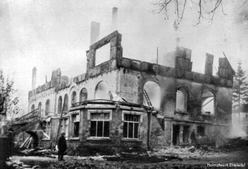 Brandruine 1946