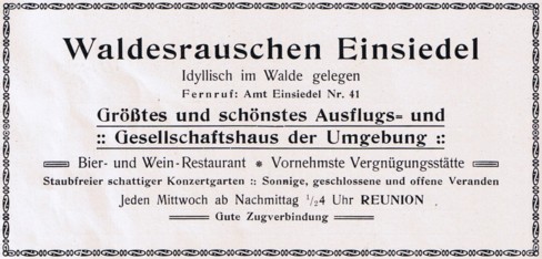 Werbeanzeige 1924