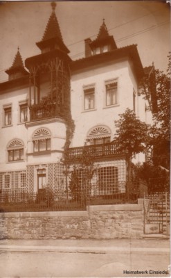Herrmannstr. 9 (Postkarte) 1913, errichtet von Anton Herrmann