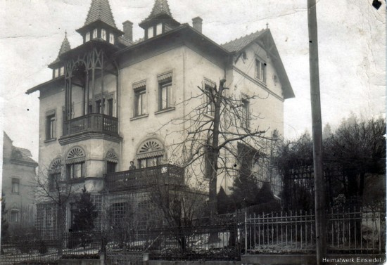 Herrmannstr. 9 in Einsiedel um 1911 von Anton Herrmann