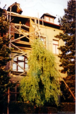 Balkonumbau 1965