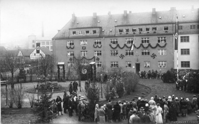 Umbenennung August-Bebel-Platz 1933