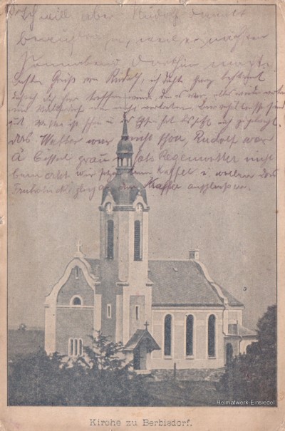 Berbisdorfer Kirche 1905