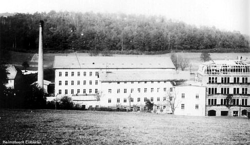 Strumpffabrik Lohs um 1912