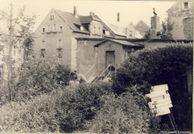 Berbisdorfer Str. 40 Eingang an der Giebelseite 1968