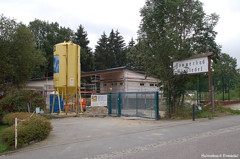 Umbau Einsiedler Freibad September 2009