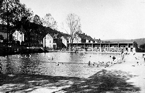 Gemeindebad Einsiedel um 1940