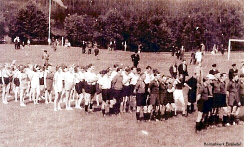 Erstes Turnfest in Einsiedel nach dem Krieg 1945
