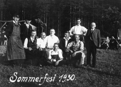 Turnverein Einsiedel Sommerfest 1930