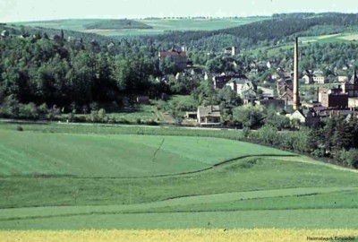 Eibenberger Straße in den 1950er Jahren