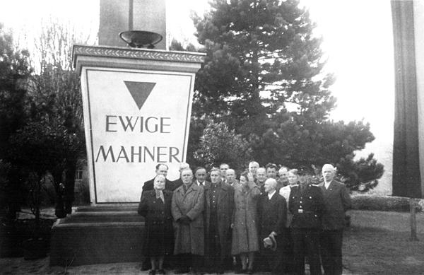 Gedenkstein Ewige Mahner Einsiedel 1954