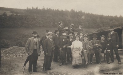 Wasserwerksweihe Körnerhöhe 1910