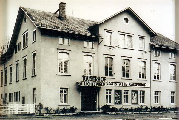 Kaiserhof Einsiedel nach der Modernisierung 1940.