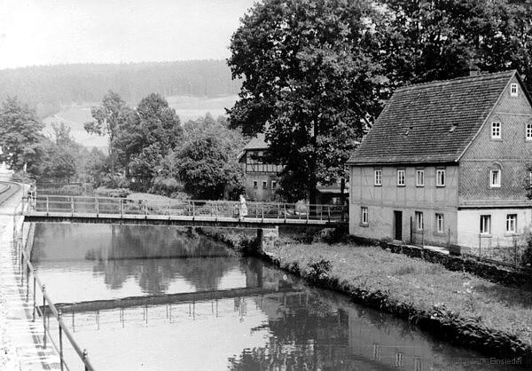 Steg zwischen Lindenstraße und Hauptstraße vor 1938